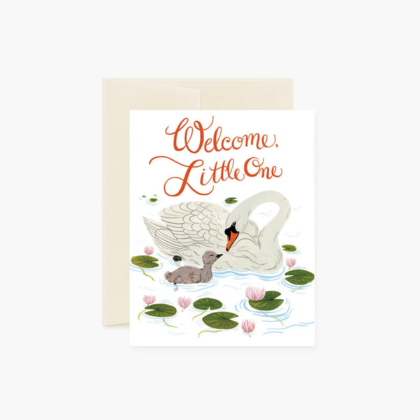 Welcome Little One - Swans - Proper