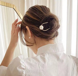 Single Pearl Hair Pin - Proper