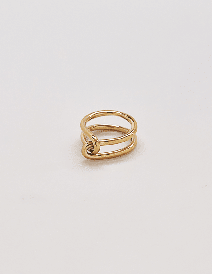 Gold Double Knot Ring - Proper