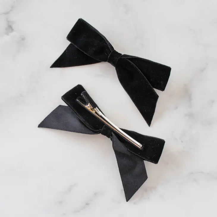 Velvet Bow Set - Proper