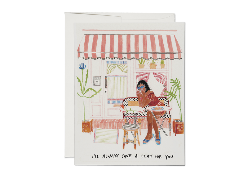 Save a Seat Card - Proper