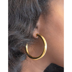 Gold Plated Hoops - Proper