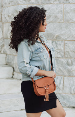Grace Saddle Stitch Crossbody - Proper