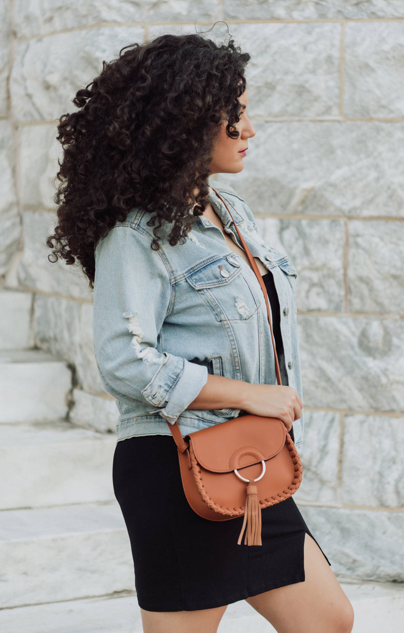 Grace Saddle Stitch Crossbody - Proper