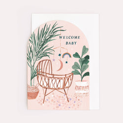 Welcome Baby Card - Proper