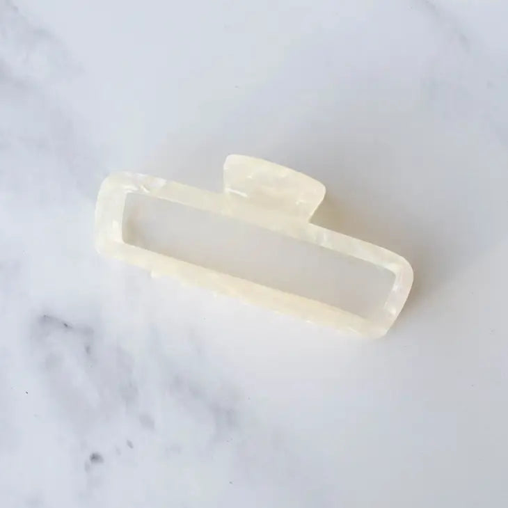 Nova Rectangle Hair Clip - Proper