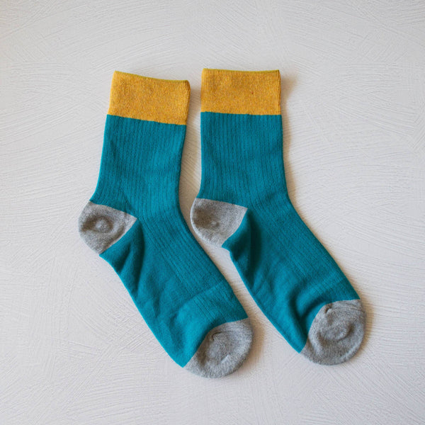 Color Block Casual Socks - Proper