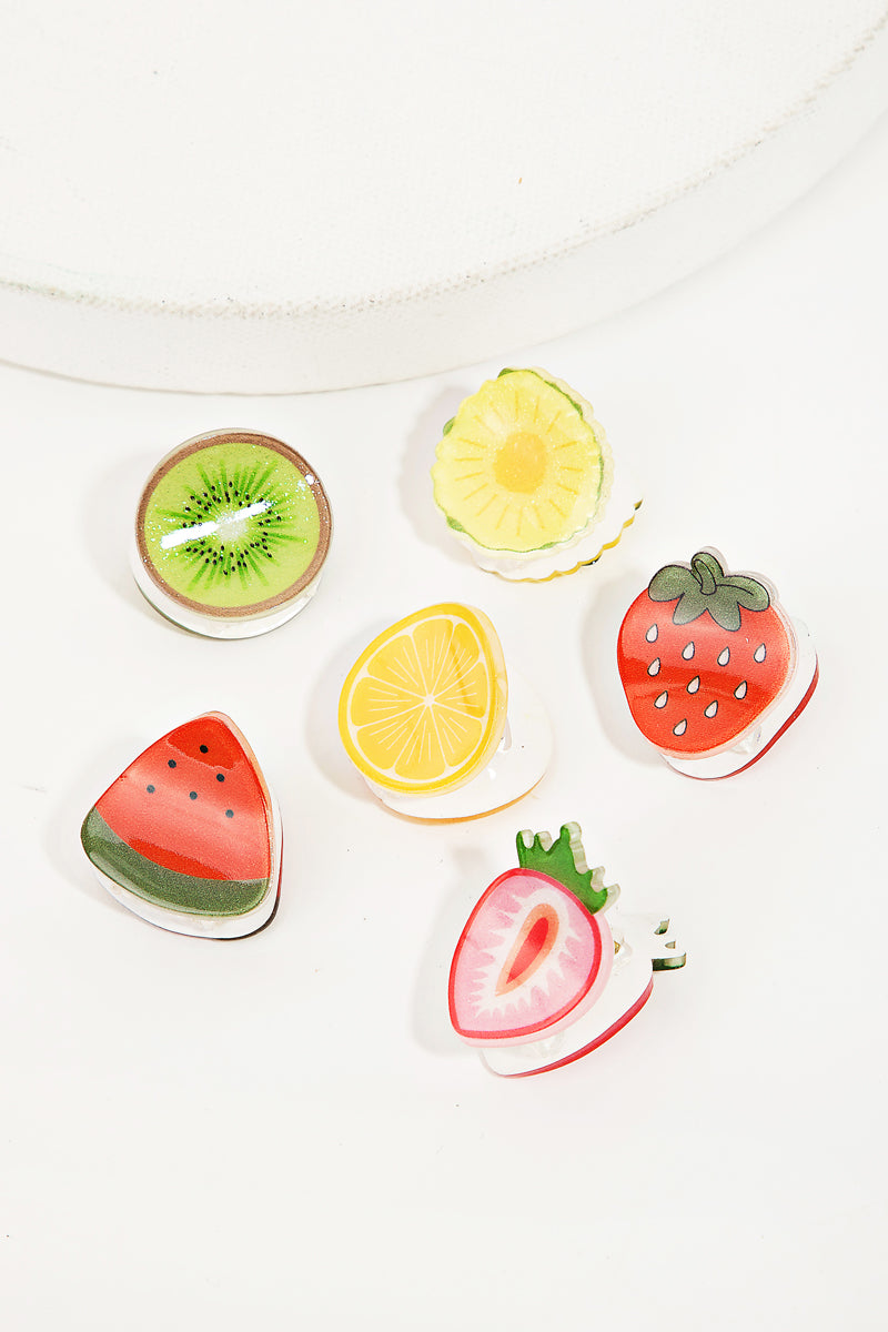 Fruit Hair Clip Set - Proper