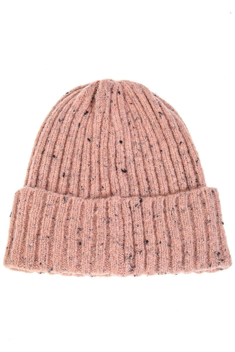 Speckled Ribbed Beanie - Proper