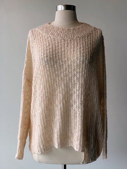 Vanilla Metallic Sweater - Proper