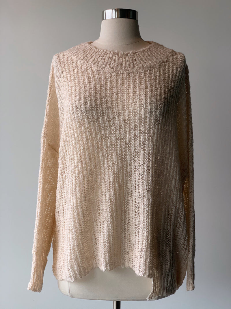 Vanilla Metallic Sweater - Proper