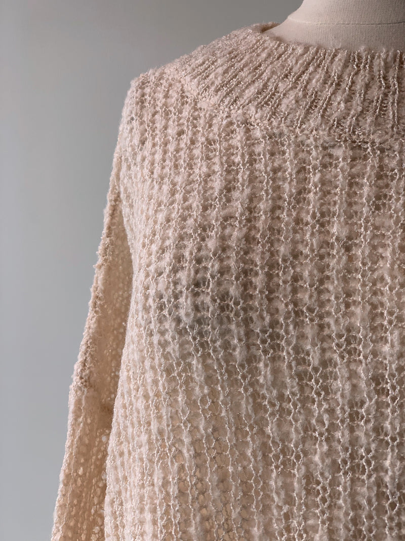 Vanilla Metallic Sweater - Proper