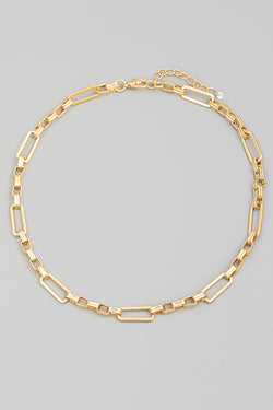 Rectangle Link Necklace - Proper