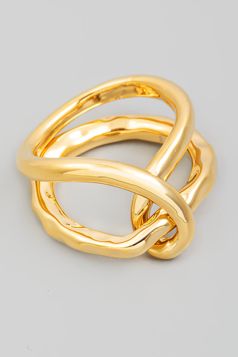Twisted Double Ring - Proper