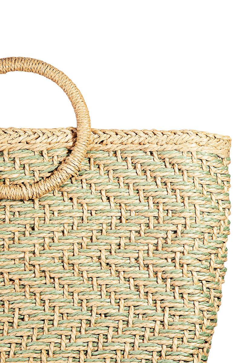 Nila Basket Weave Bag - Proper