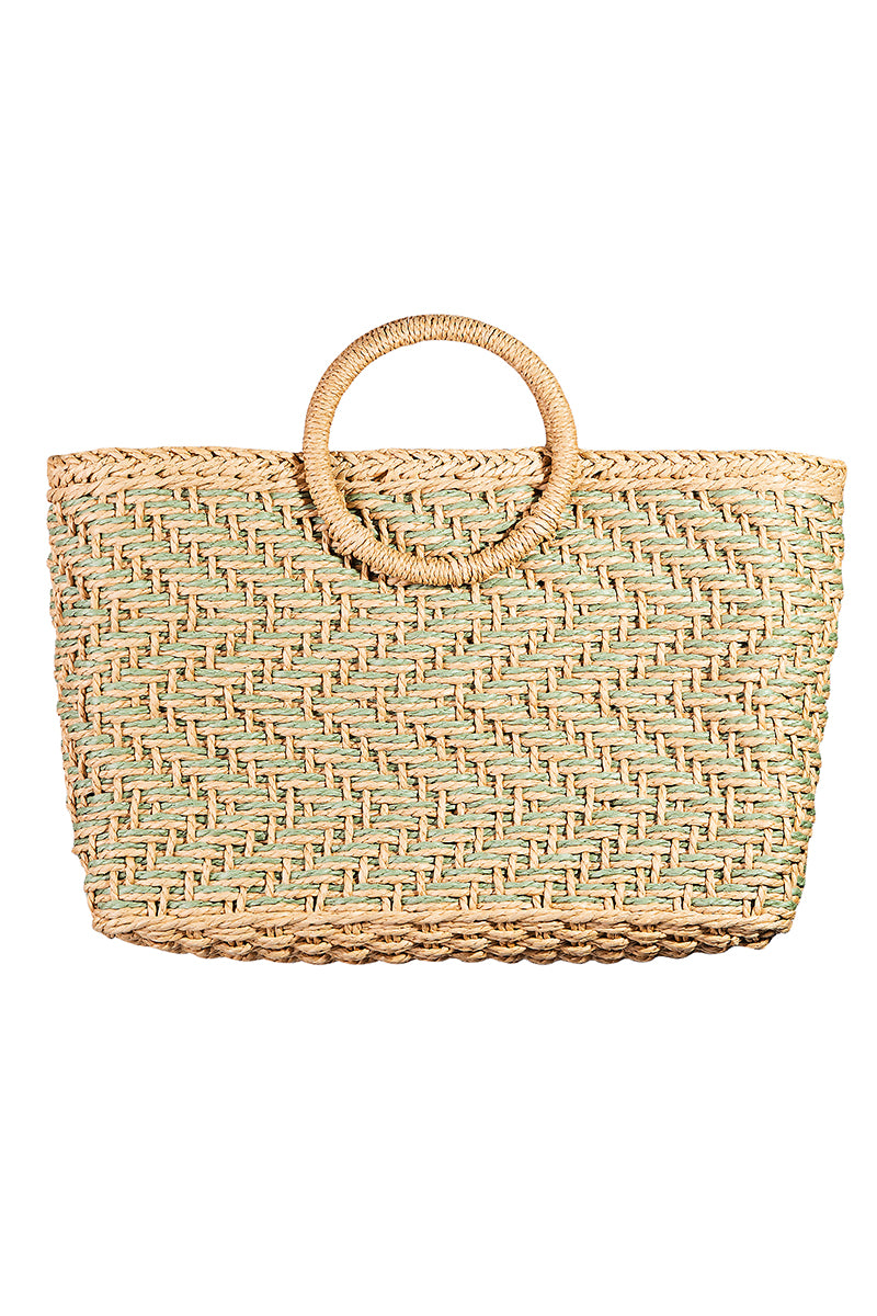 Nila Basket Weave Bag - Proper