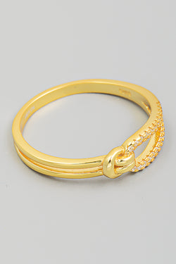 Pave Knot Ring - Proper