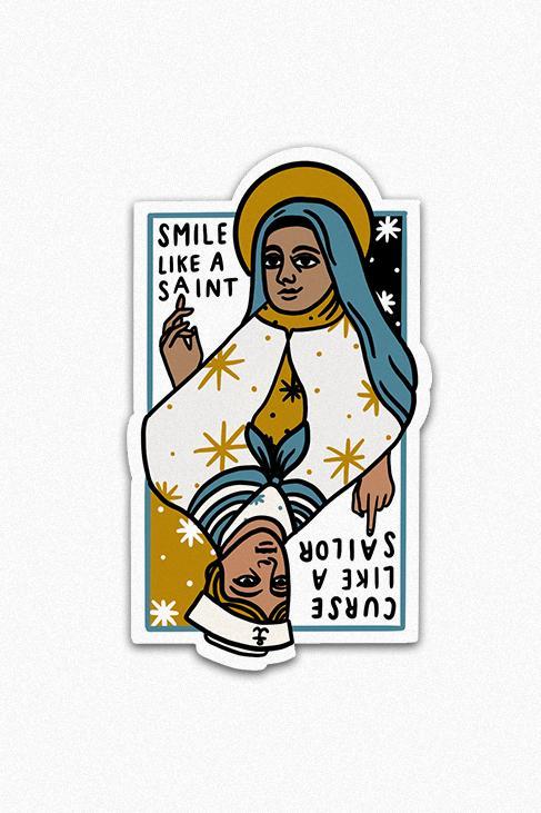 Saint and Sailors Sticker - Proper