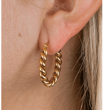 All Love Medium Hoops - Proper