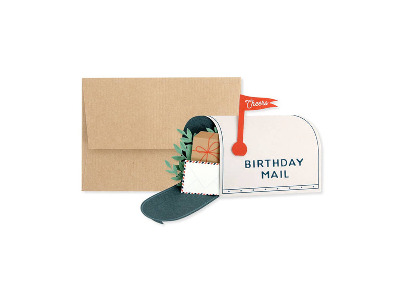 Mailbox Birthday Card - Proper