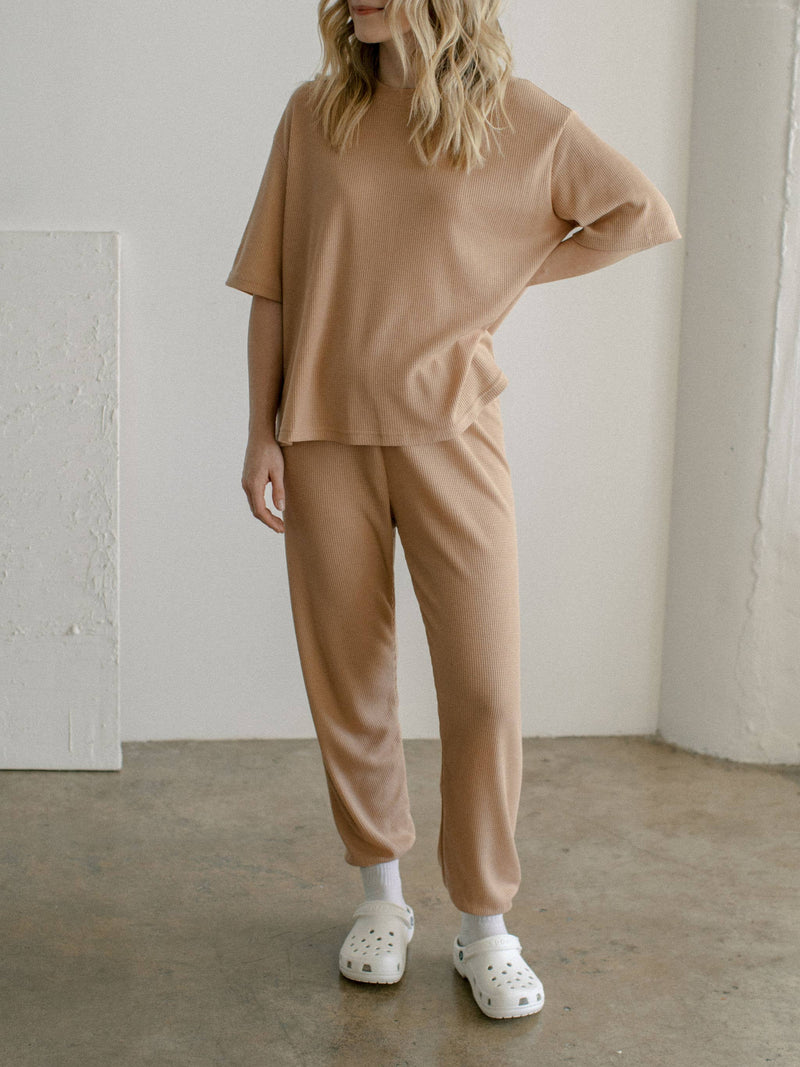 Georgie Waffle Pants - Proper