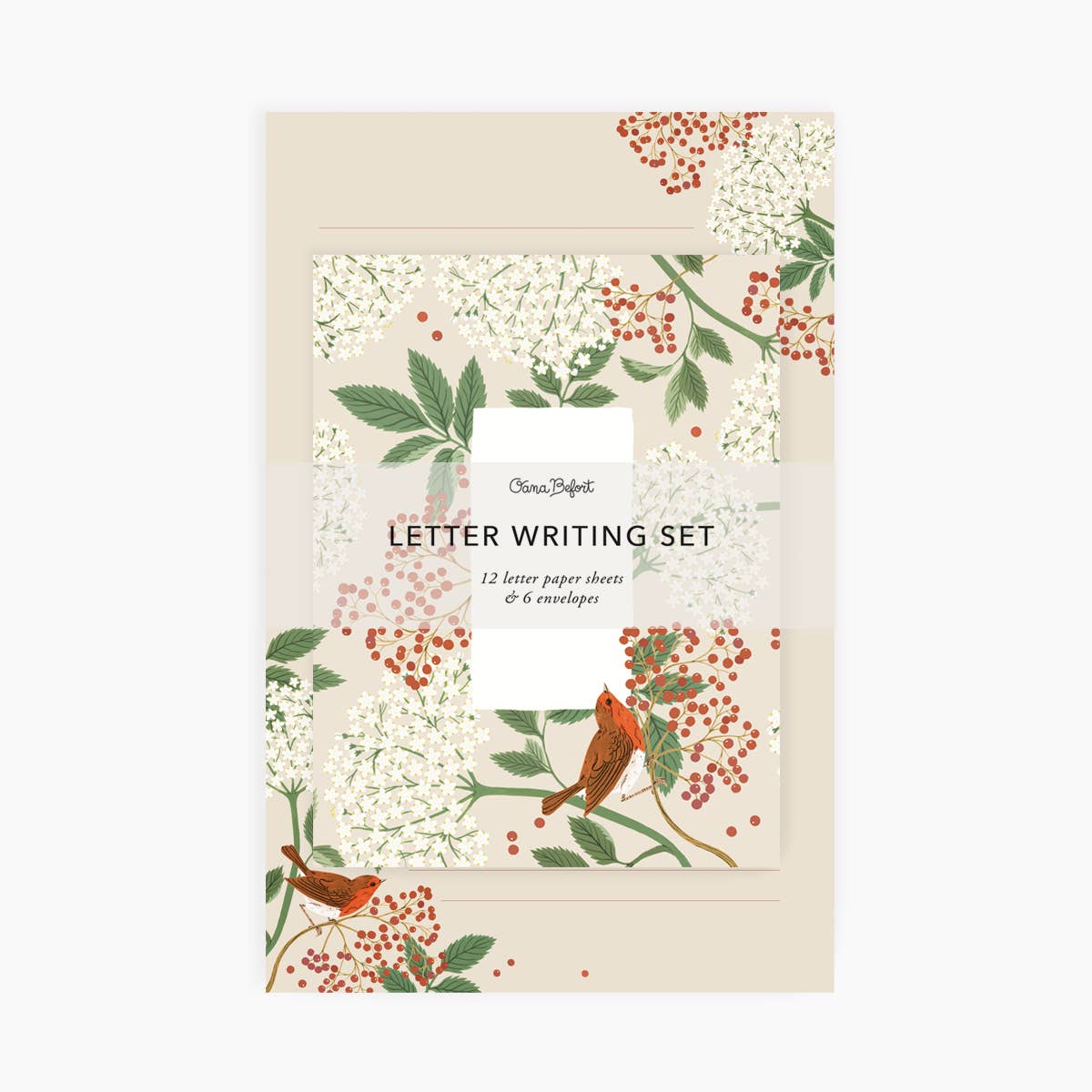 Elderberry Letter Writing Set - Proper