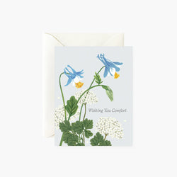 Wishing you Comfort Card - Proper