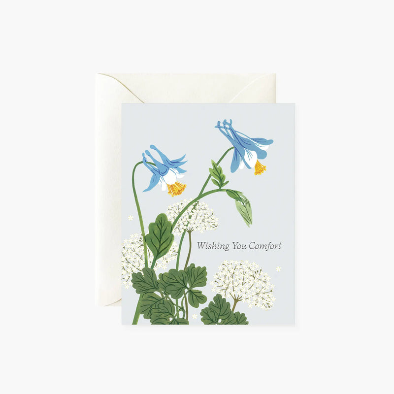 Wishing you Comfort Card - Proper