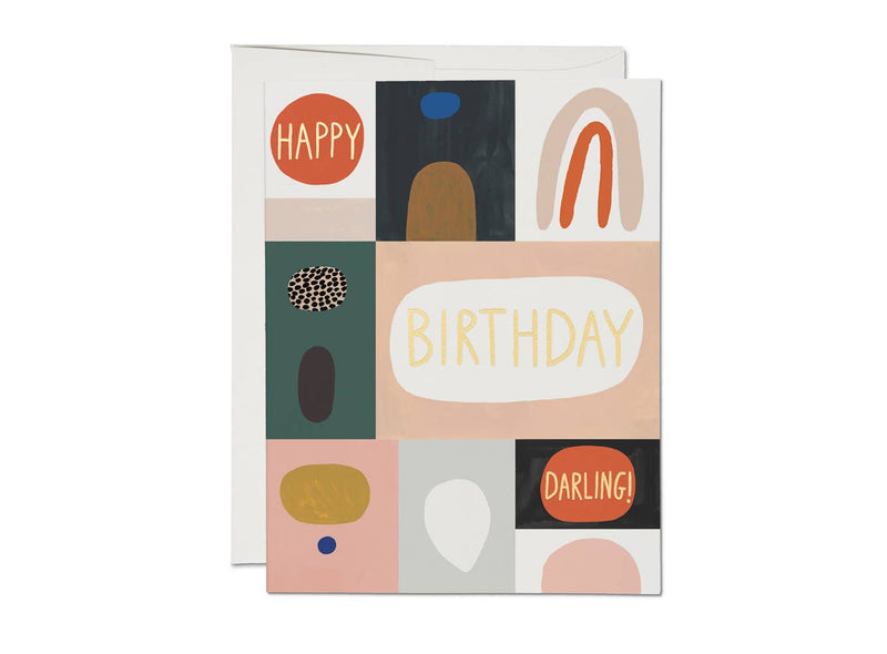 Color Block Card - Proper
