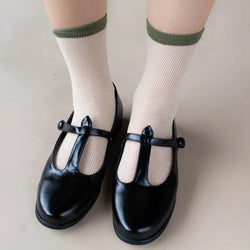 Olive Band Socks - Proper