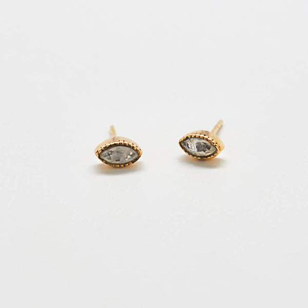 Rainbow Moonstone Teardrop Earring - Proper