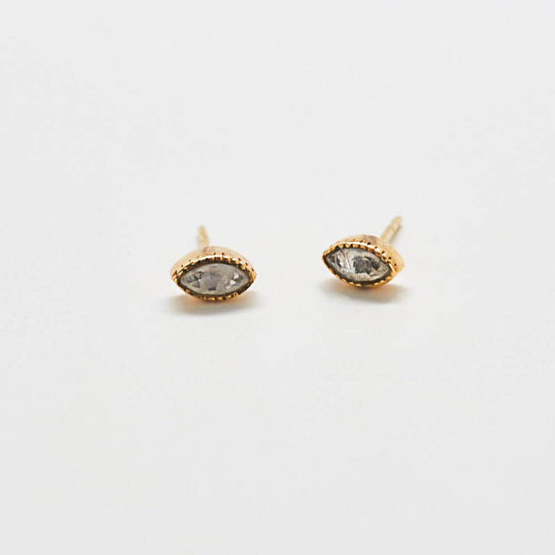 Rainbow Moonstone Teardrop Earring - Proper