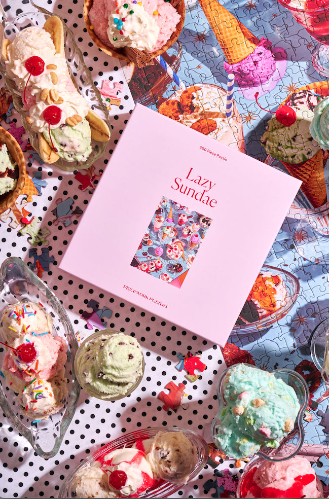 Lazy Sundae 500 Piece Puzzle - Proper