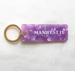 Manifest it Keychain - Proper