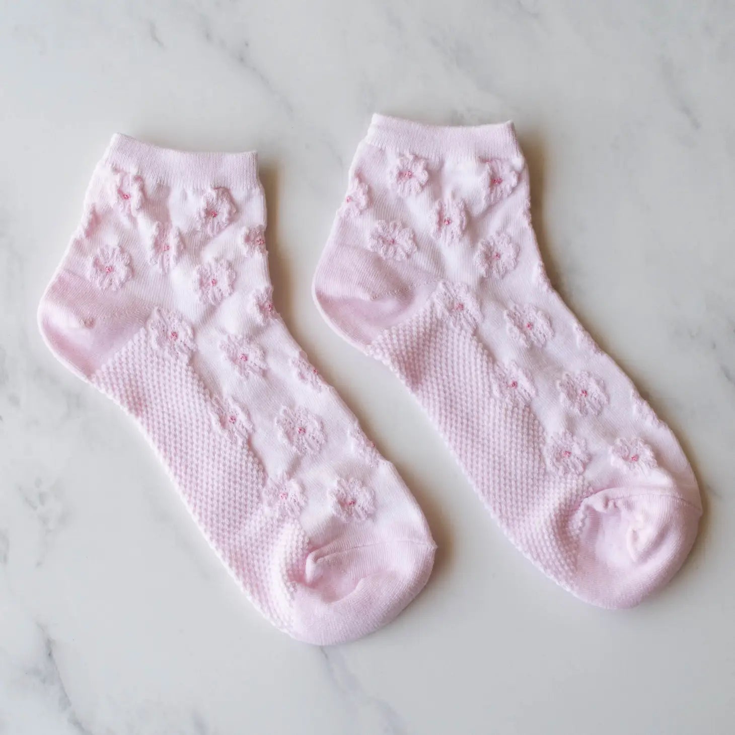 Floral Ankle Socks - Proper