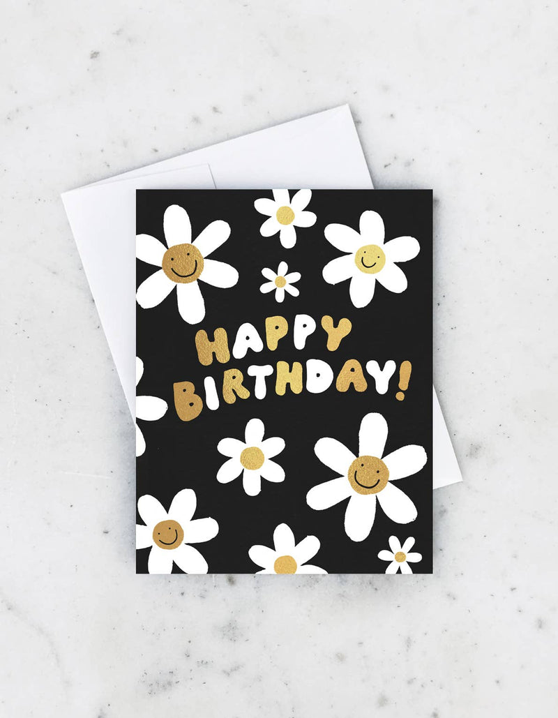 Daisy Birthday Card - Proper