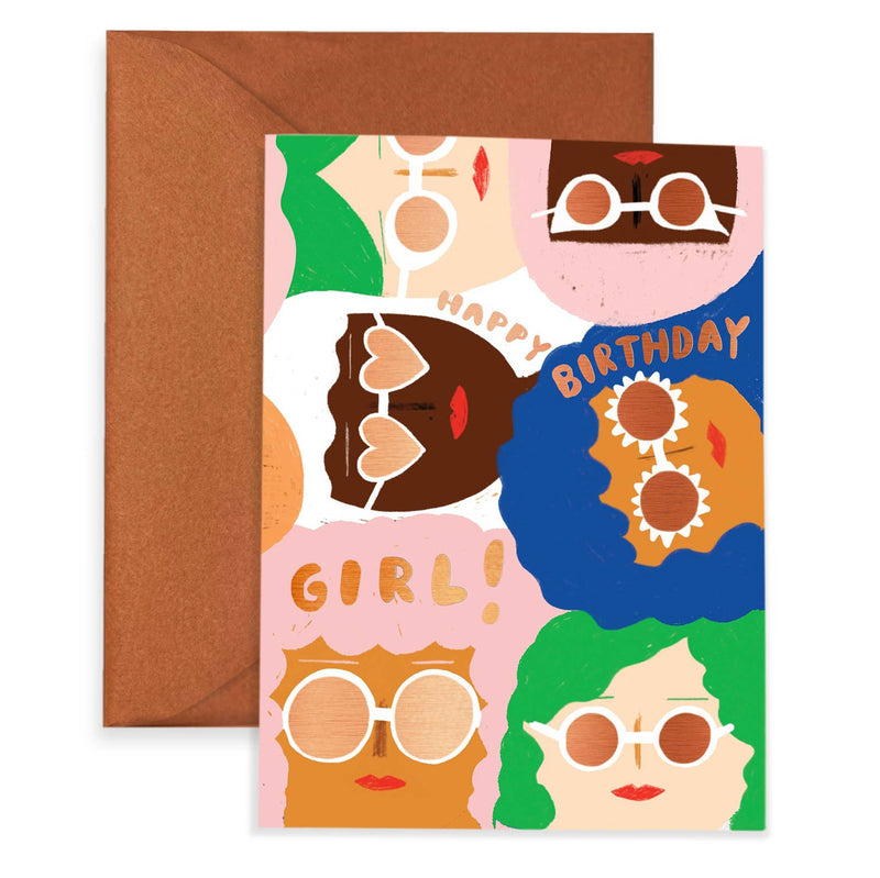 Sunny Women  - Birthday Card - Proper