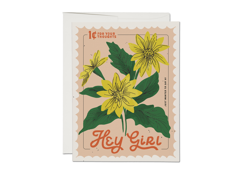 Hey Girl Card - Proper