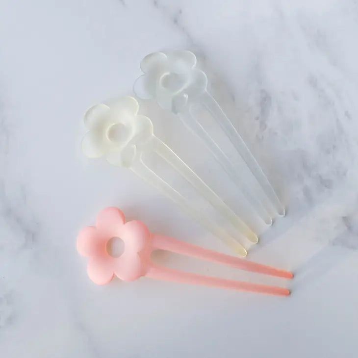 Daisy Flower Hair Stick - Proper