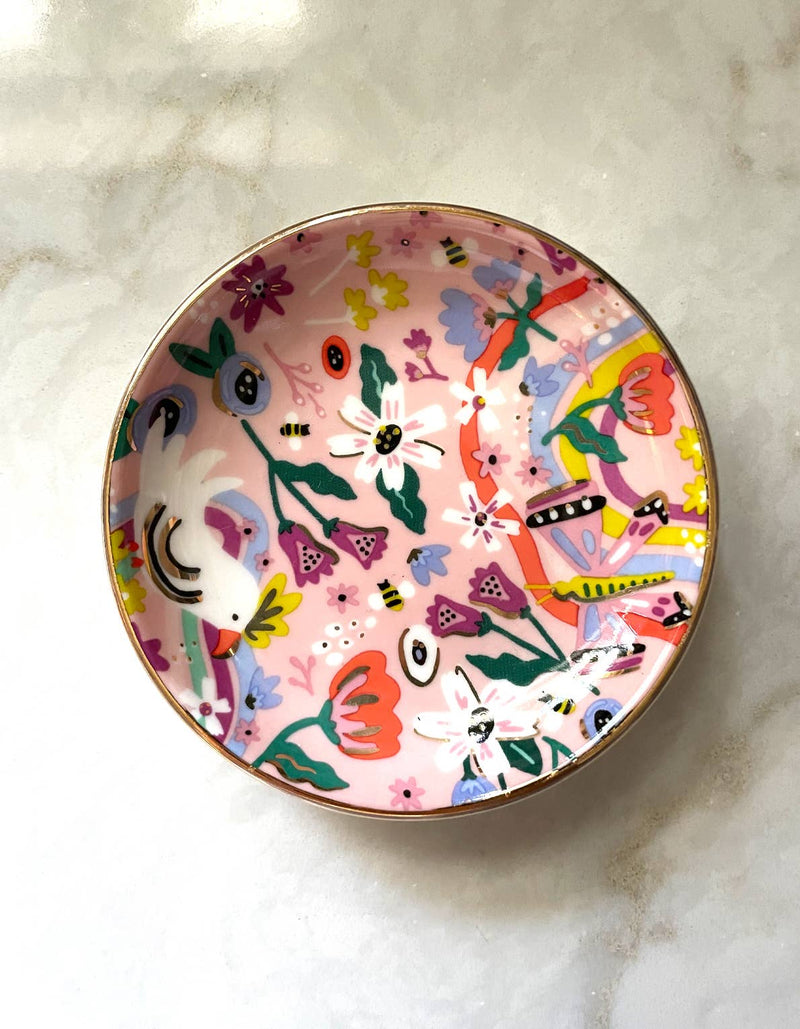 Butterfly Garden Trinket Dish - Proper