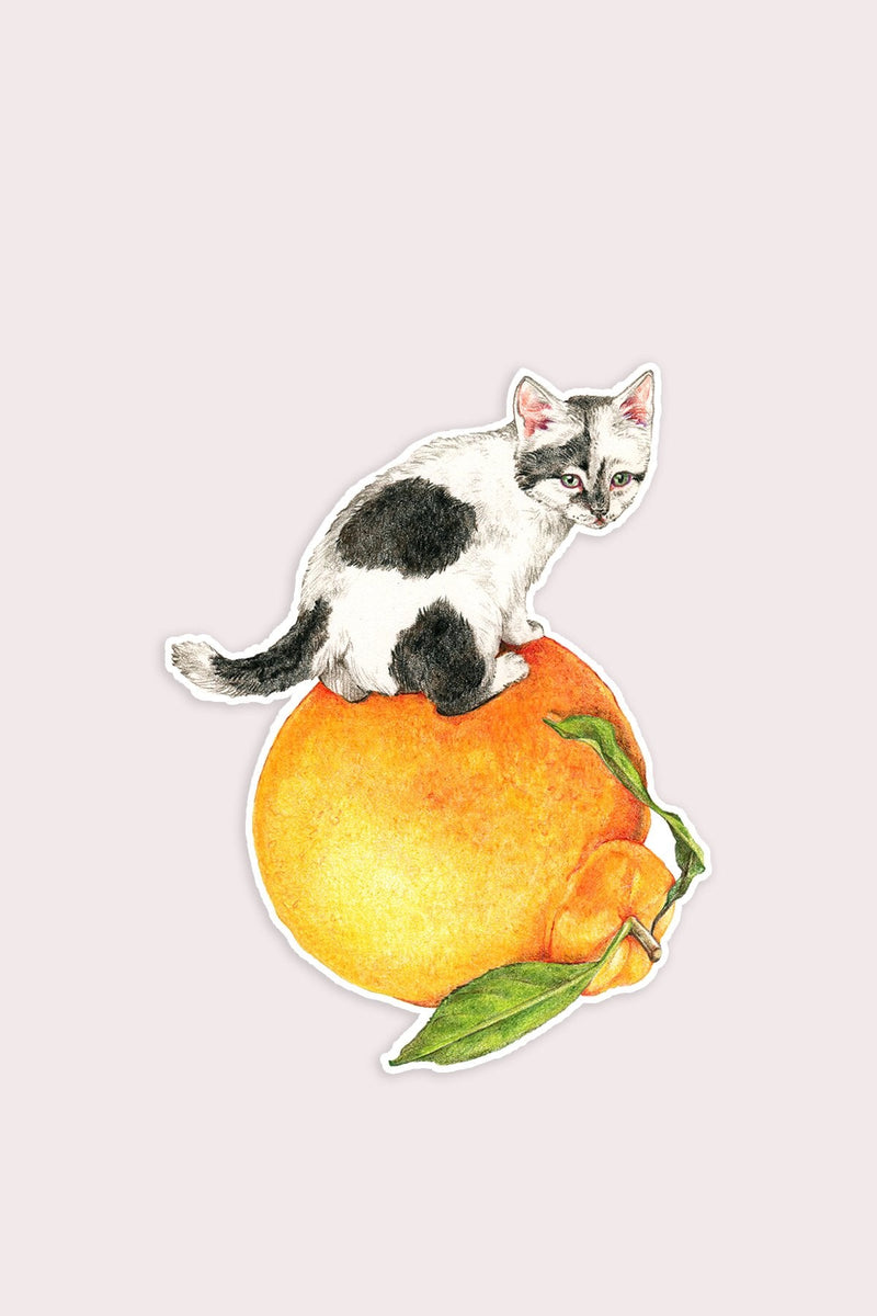 Dekopon Cat Vinyl Sticker - Proper