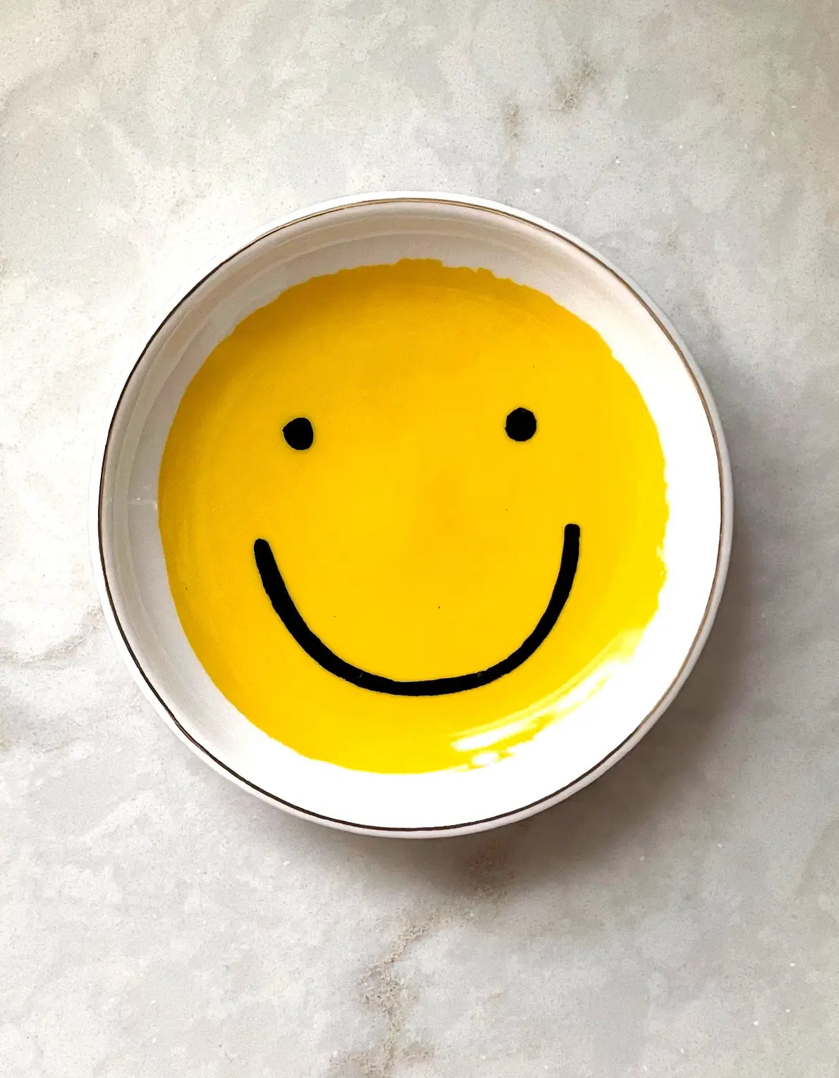 Smiley Trinket Dish - Proper