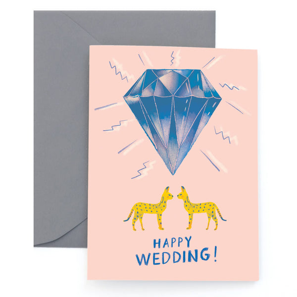 Meowy Wedding - Wedding Card - Proper