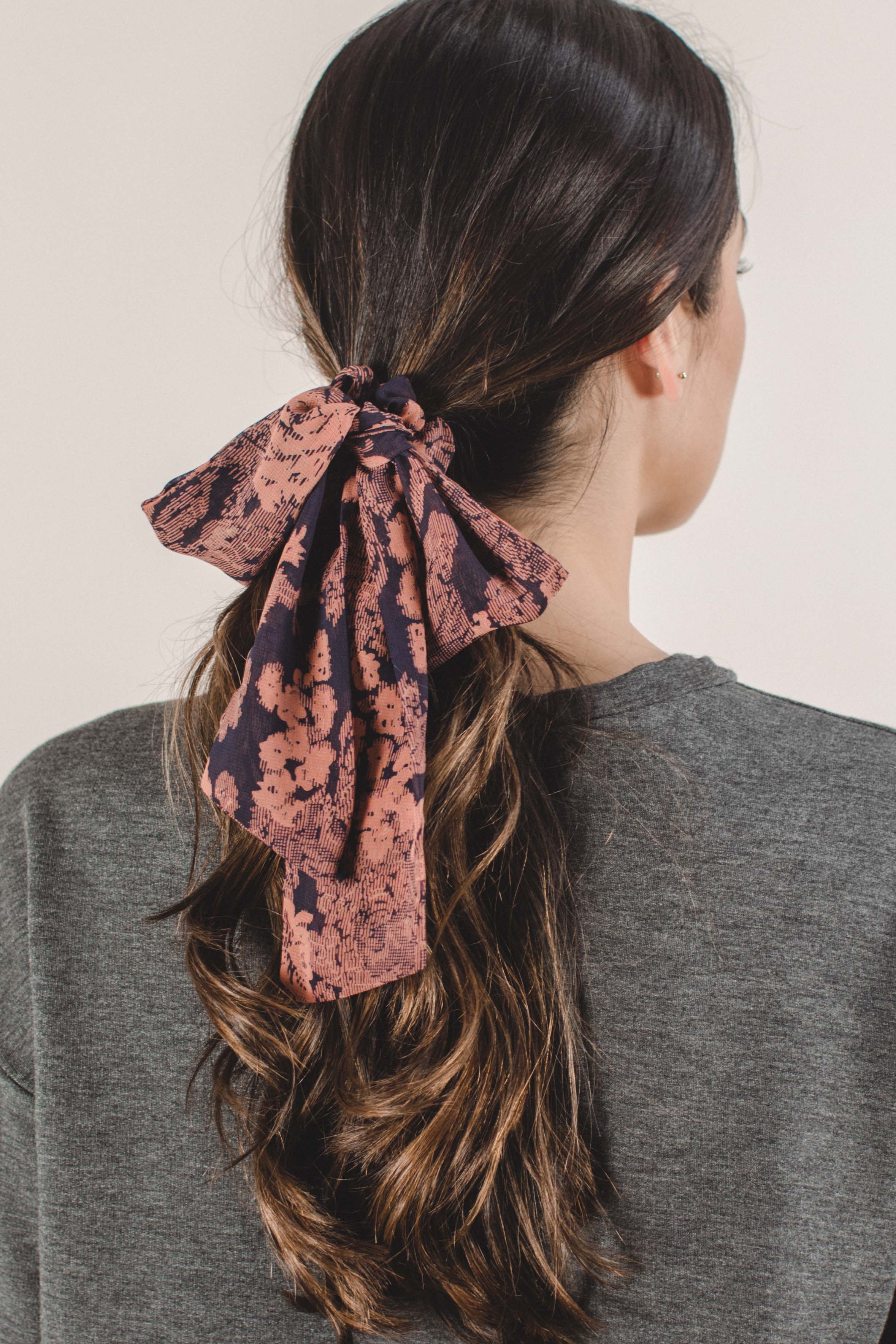 Scarf Bow Scrunchie - Proper