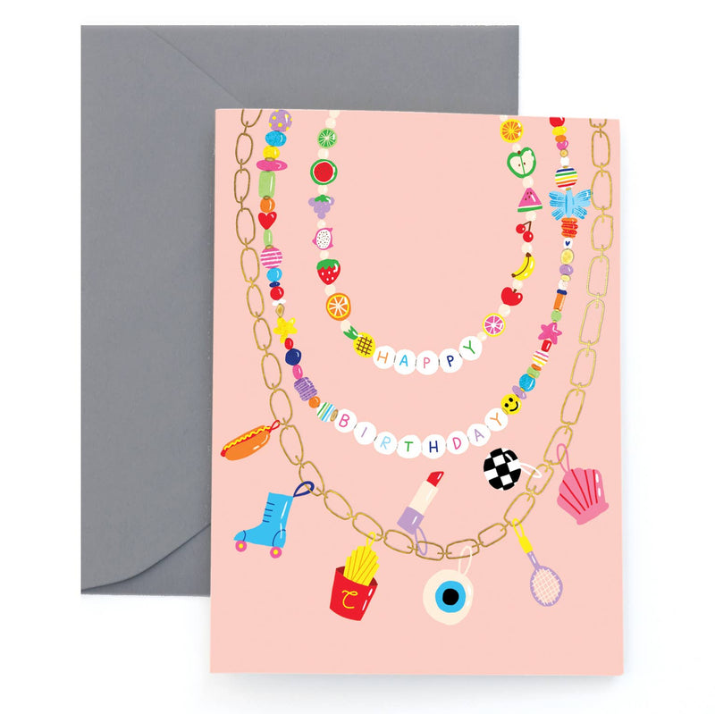 Birthday Beads - Birthday Card - Proper
