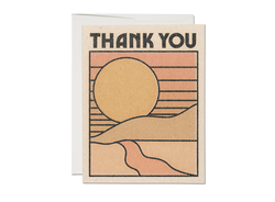 Thank You Sun Card - Proper