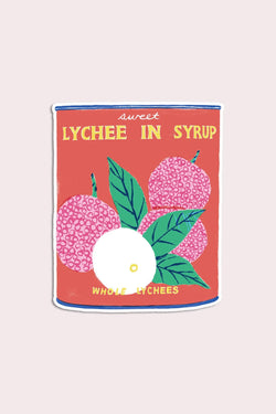 Sweet Lychee Vinyl Sticker - Proper