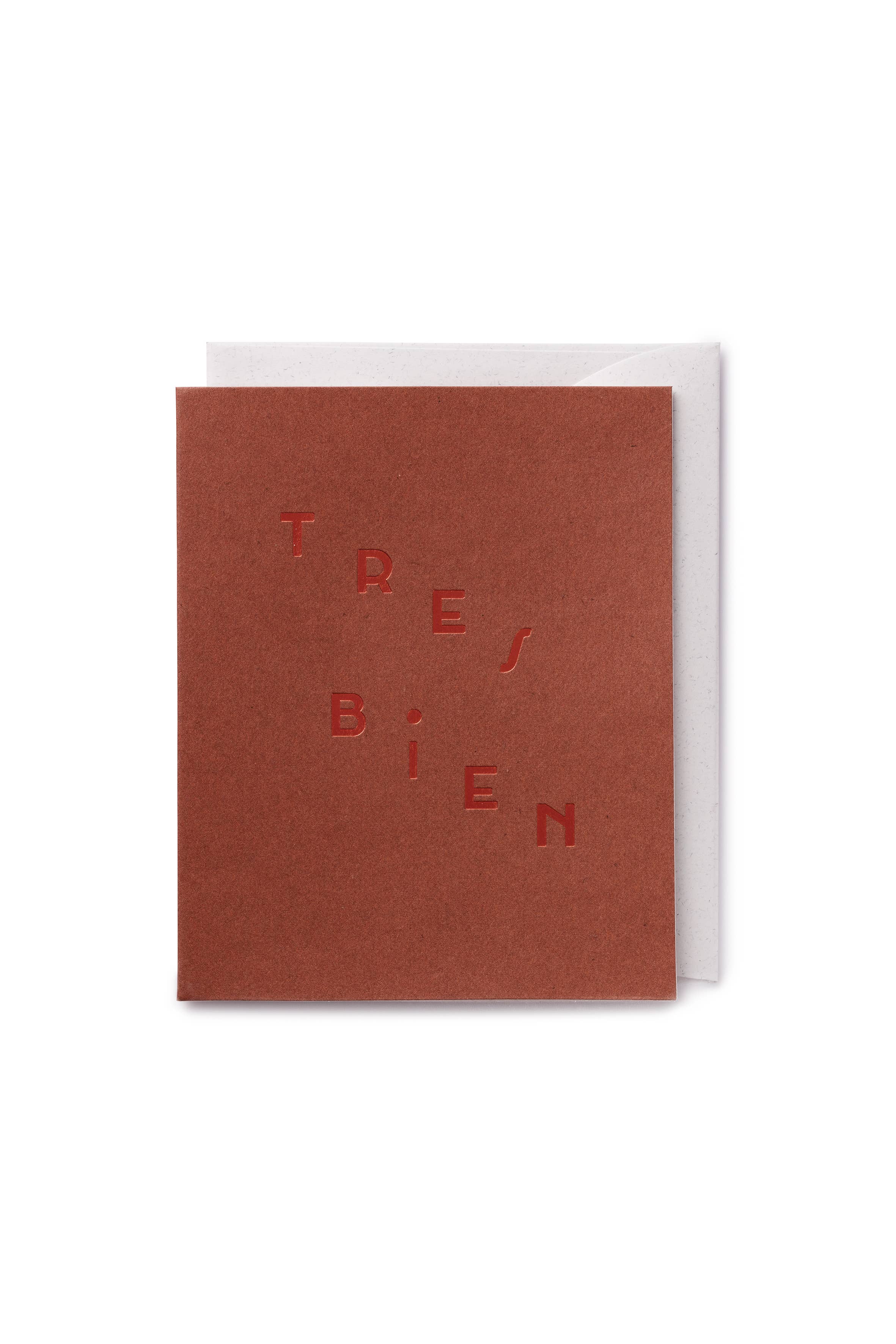 Tres Bien Card - Proper