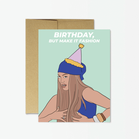 Party Mountain Card - Proper