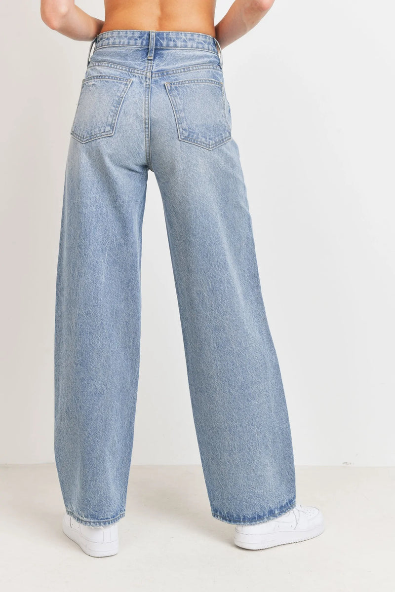 Skater Wide Leg Jeans - Proper